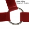  PVC dog harness with metal buckle